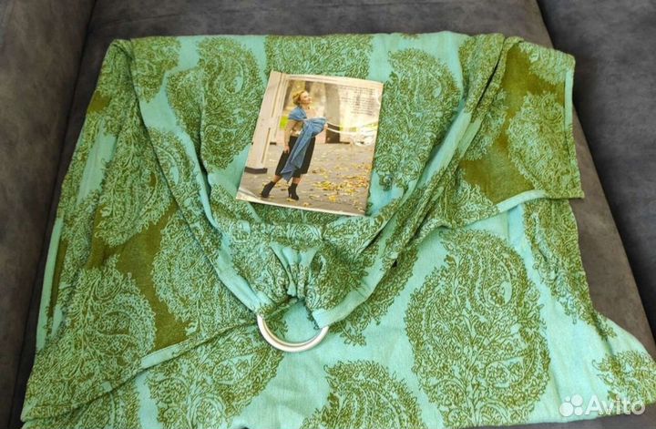 Слинг с кольцами для новорожденных Diva Milano