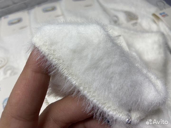 Носки из шерсти норки короткие