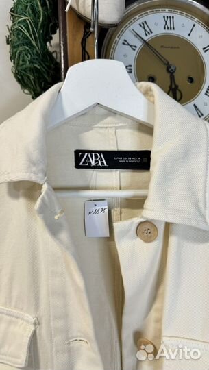 Джинсовый бомбер Zara