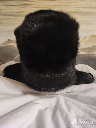 Норковая шапка мужская ушанка новая