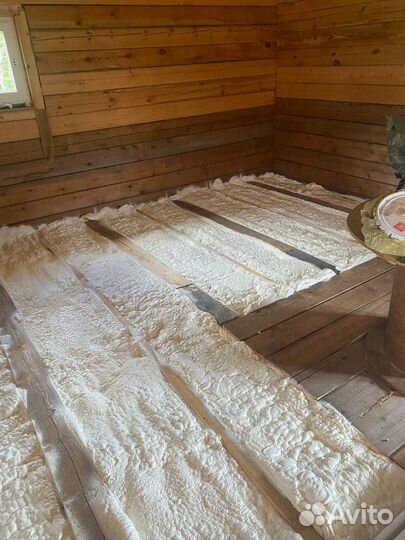 Утепление пенополиуретаном стен