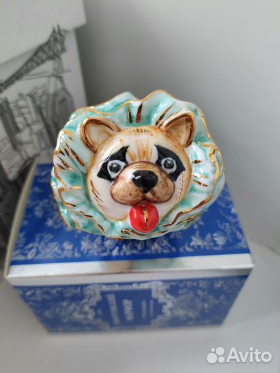 Новое ёлочное украшение Лефортовский фарфор