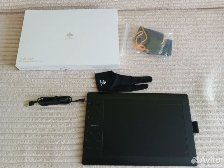 Графический планшет Gaomon m106k pro