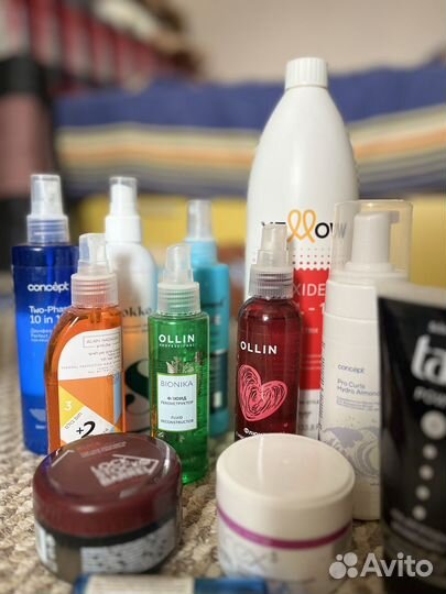 Косметика для волос пакетом