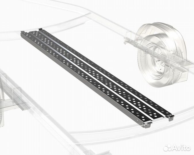 Трап для прицепа мзса 821131.402-602 /цинк/ (длинн