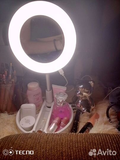 Гримёрное зеркало с подсветкой