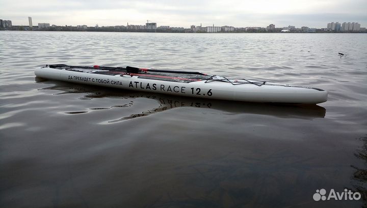 Гоночная сап sup доска Atlas WaterSport 12.6 Race
