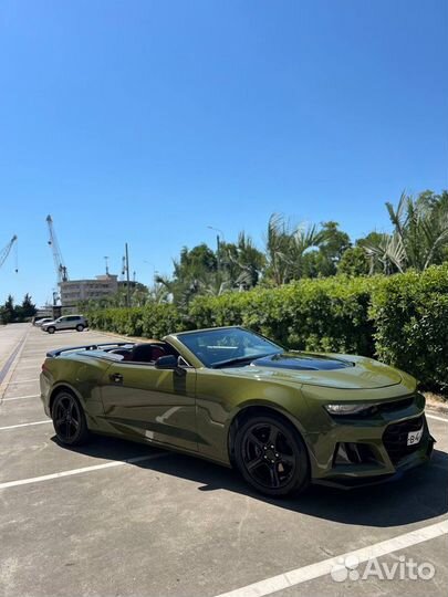 Аренда Chevrolet Camaro кабриолет