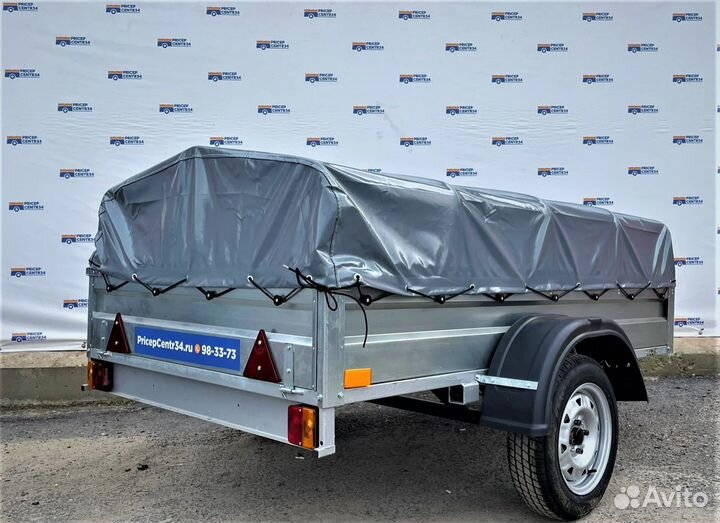 Прицеп Легковой 2,2 х 1,3 Борт 30см Самосвал цинк