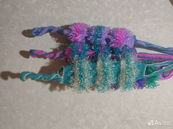 Мочалка ручной работы