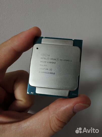 Процессор Intel Xeon e5-2680v3 (12 ядер/24 потока)