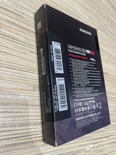 Новая SSD M.2 - 500 Гб - Samsung 980 Pro