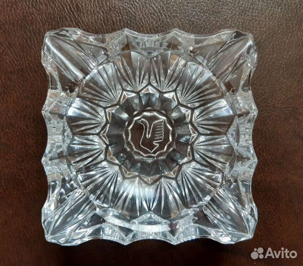 Пепельница хрусталь СССР (новая)