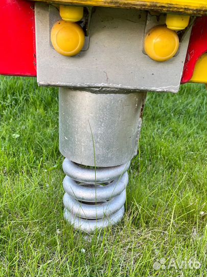 Качалка на пружине Лошадка, ксил уличная