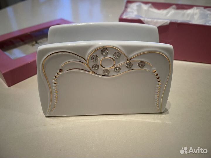 Салфетница со стразами