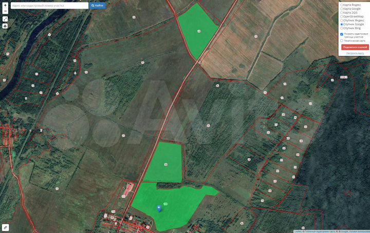 Участок 119,4 га (СНТ, ДНП)