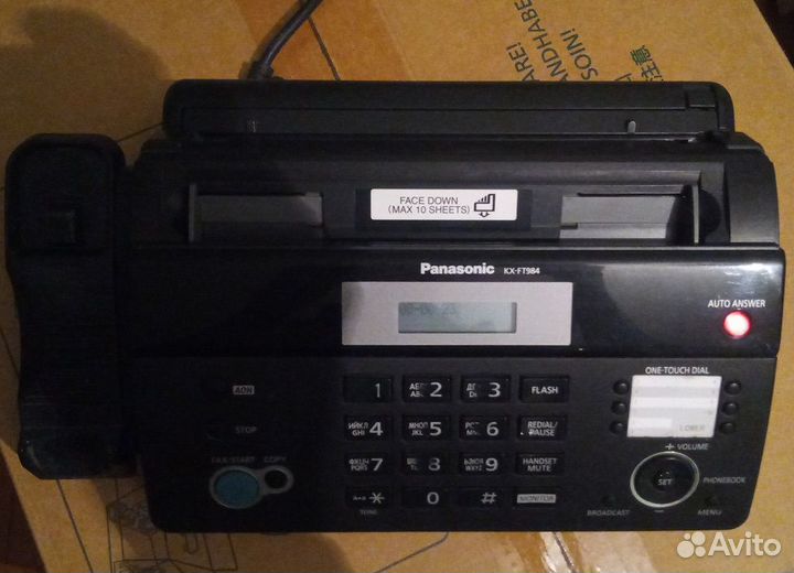 Факс Panasonic KX-FT984RU