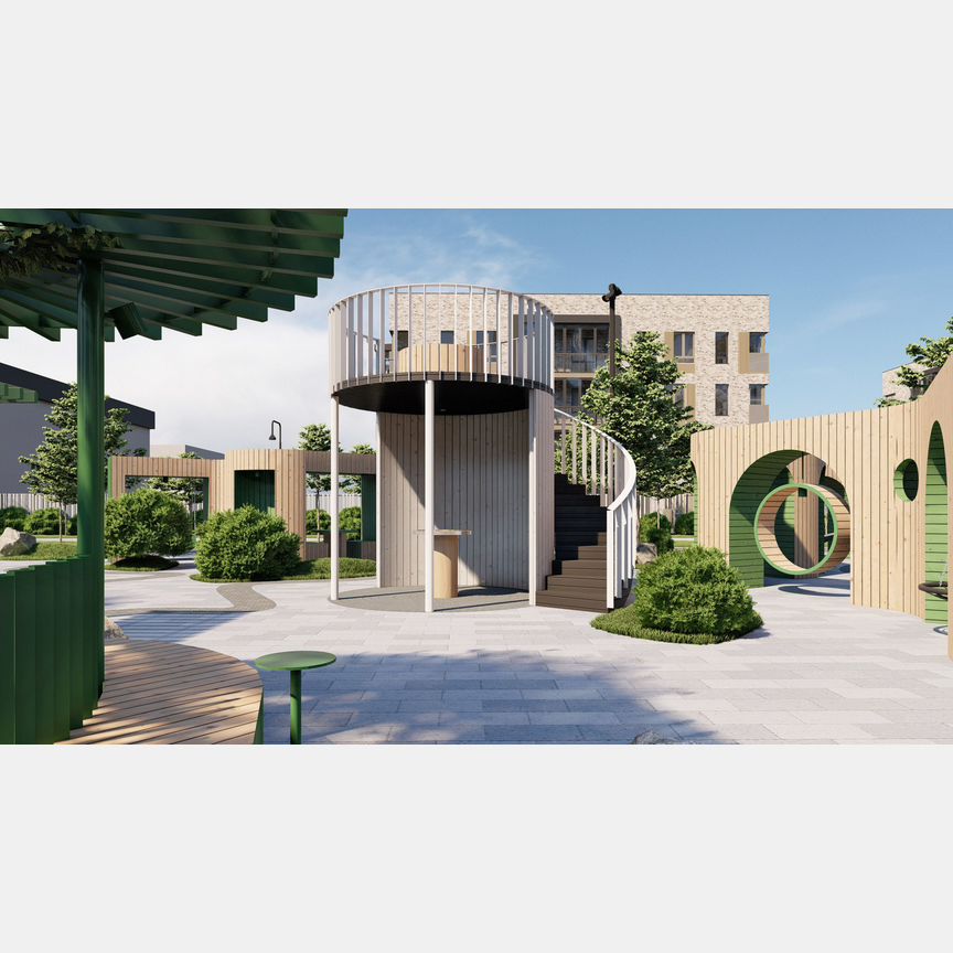 Квартира-студия, 31,6 м², 4/5 эт.