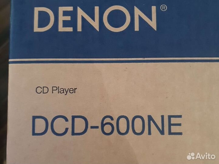 Cd проигрыватель denon dcd 600