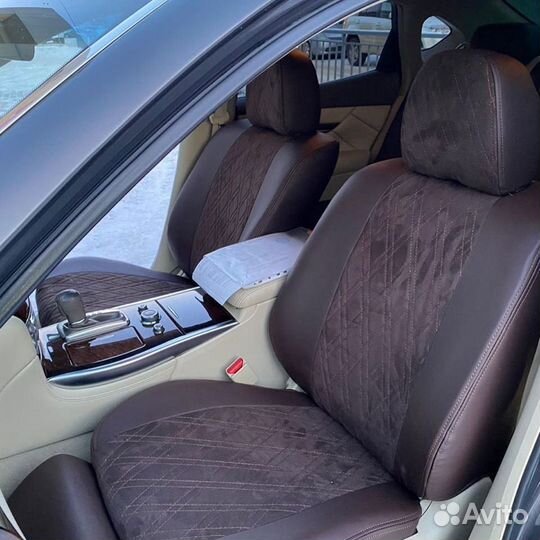 Чехлы Nissan Fuga 51 (3Д ромб)