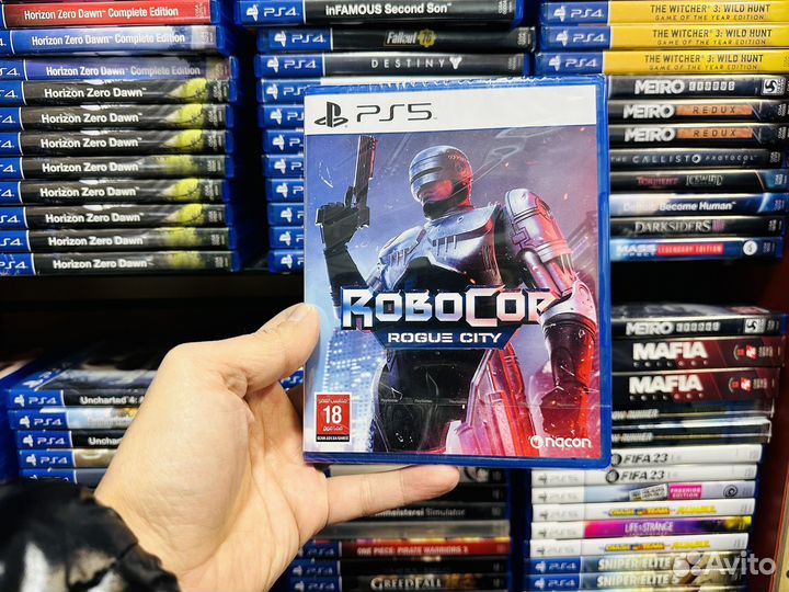 Robocop rogue city ps5 диск новый