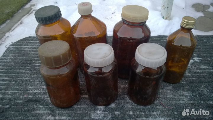 Стеклобанки темные
