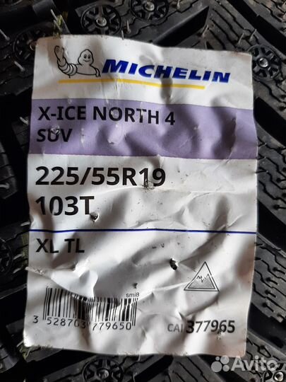 Michelin X-Ice North 4 225/55 R19 101T