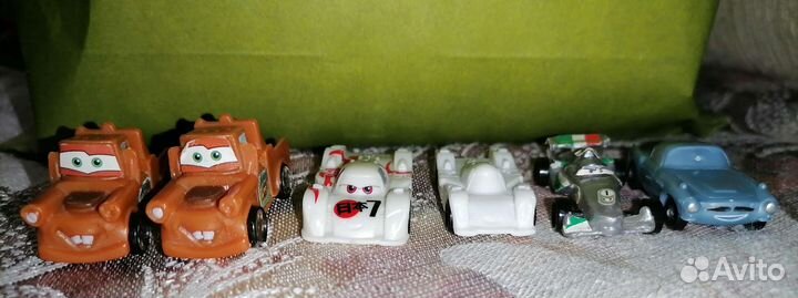 Игрушки тачки из киндера