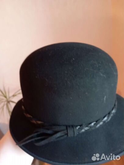 Шляпа фетровая женская новая