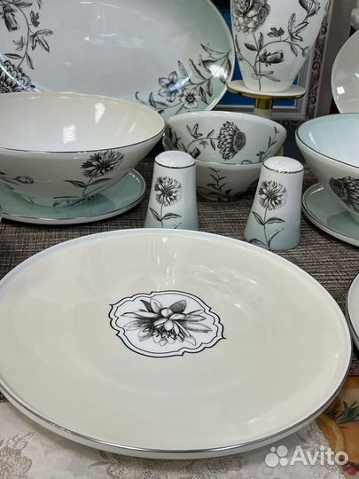 Столовый сервиз Lemongreas в стиле Villeroy&bovh