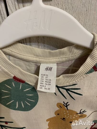 Новогодний комплект H&M 92