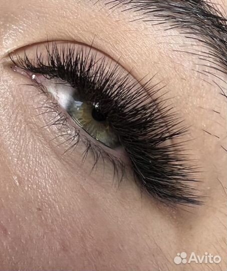 Наращивание ресниц на дому