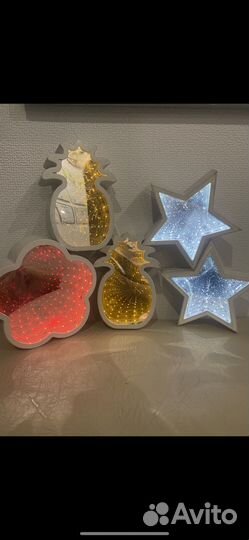 Ночник светодиодная лампа декор