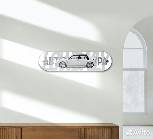 Lancia Delta Integrale скейтборд дека лимитка