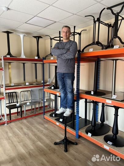 Чугугнное барное подстолья 3063Н 110 см