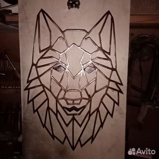 Голова волка