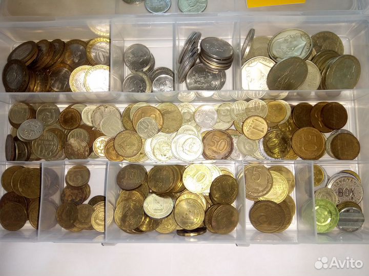 Монеты РФ и СССР