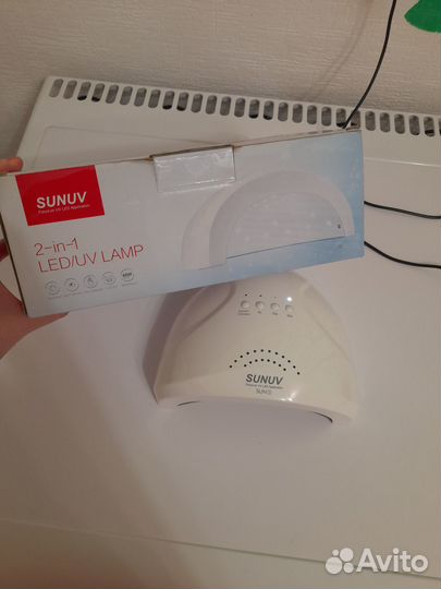 Лампа для маникюра sunuv. Модель SUN1