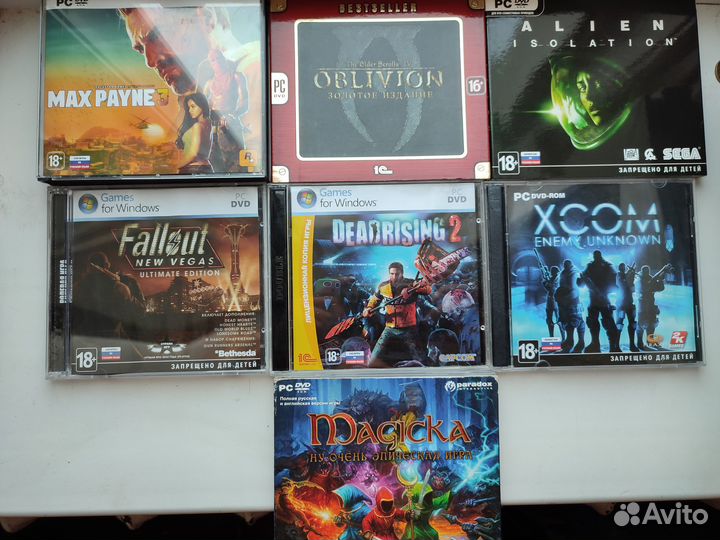 Игровые диски для пк