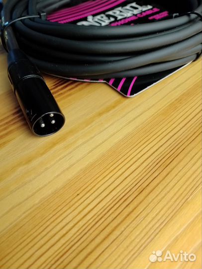 Новый микрофонный кабель ernie ball 7,62 m