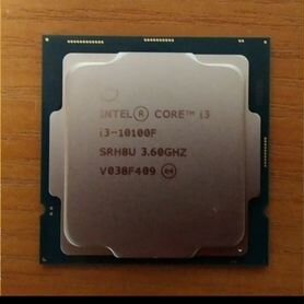 Процессор intel core i3 10100f