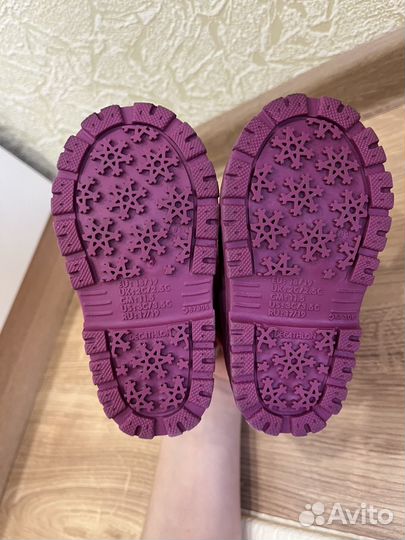 Сапожки демисезонные для девочки