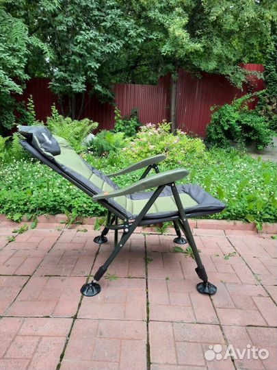 Кресло карповое раскладное с откидной спинкой