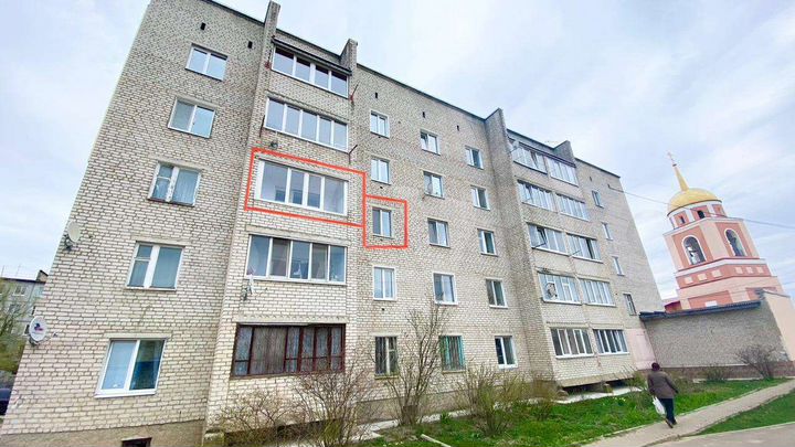 1-к. квартира, 34 м², 3/5 эт.
