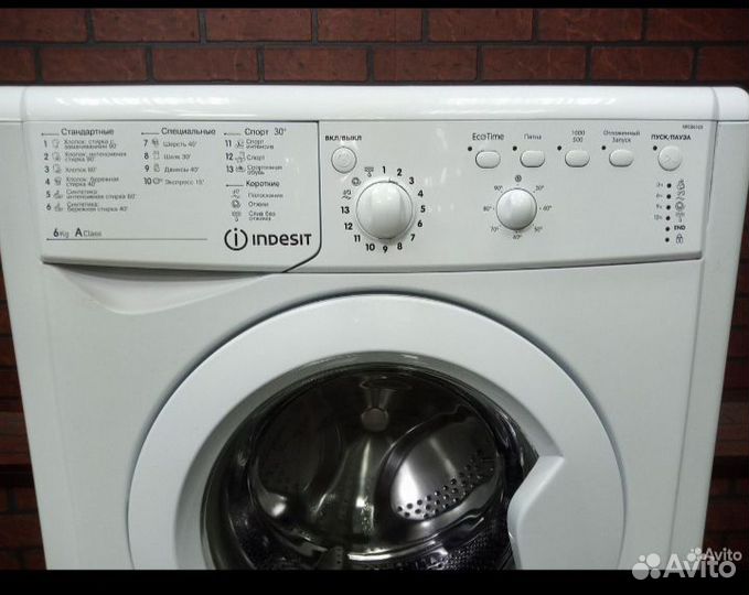 Стиральная машина indesit 6 кг