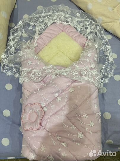 Конверт на выписку для девочки