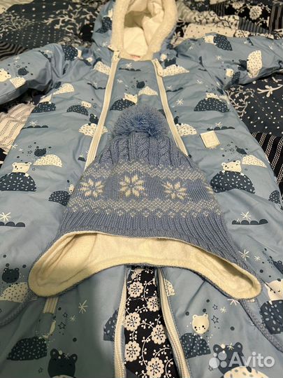 Комбинезон+ Шапка Reima 74/80