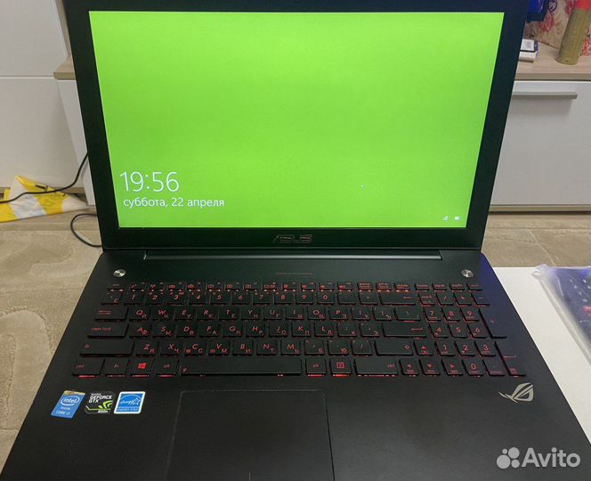 Ноутбук asus ROG G550JK