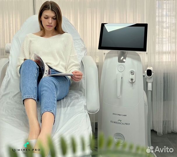 Диодный лазер для эпиляции lumines Evo-Pro 2400W