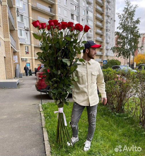 Высокие розы